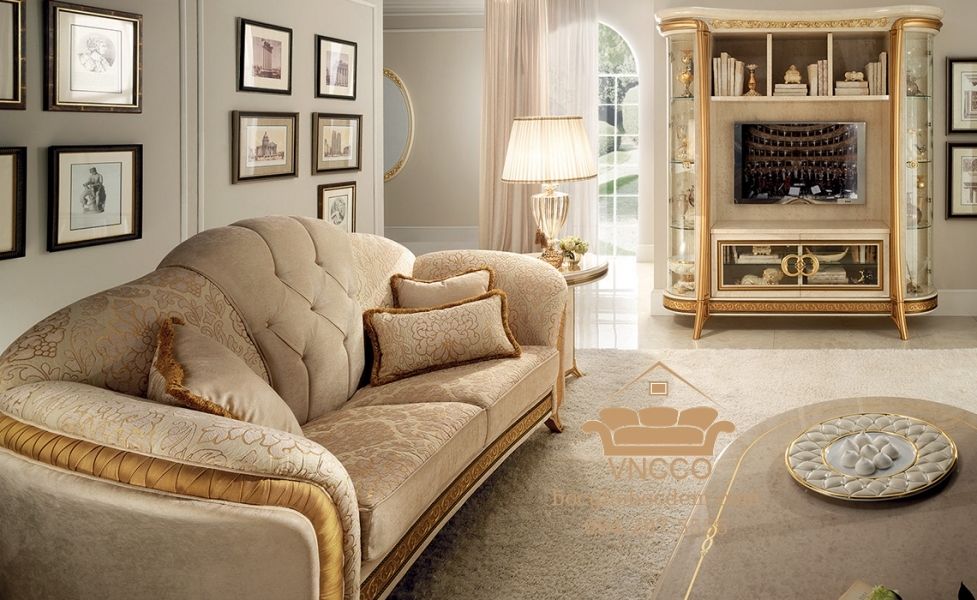 Bộ sưu tập sofa Tân cổ điển: vẻ đẹp không thể nhầm lẫn của ghế sofa cổ điển Ý